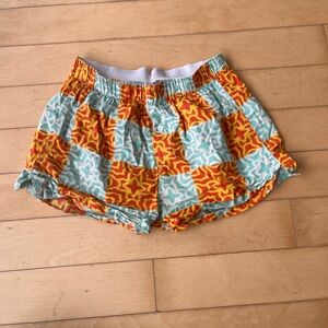 Colorful Patterned Women's Boxer Shorts